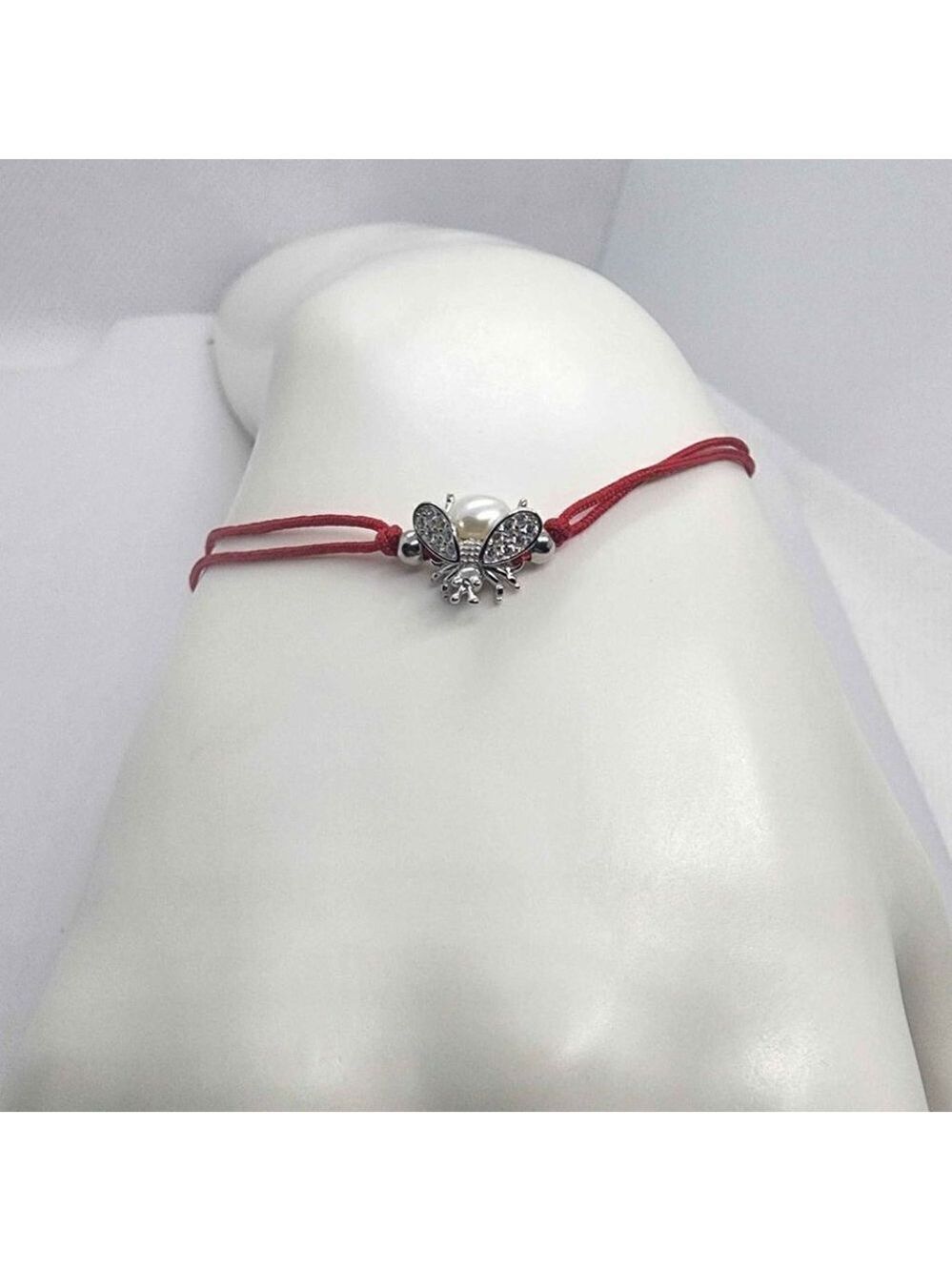 NEW Sterling Silver 925 Bee Design with Adjustable  Bracelet